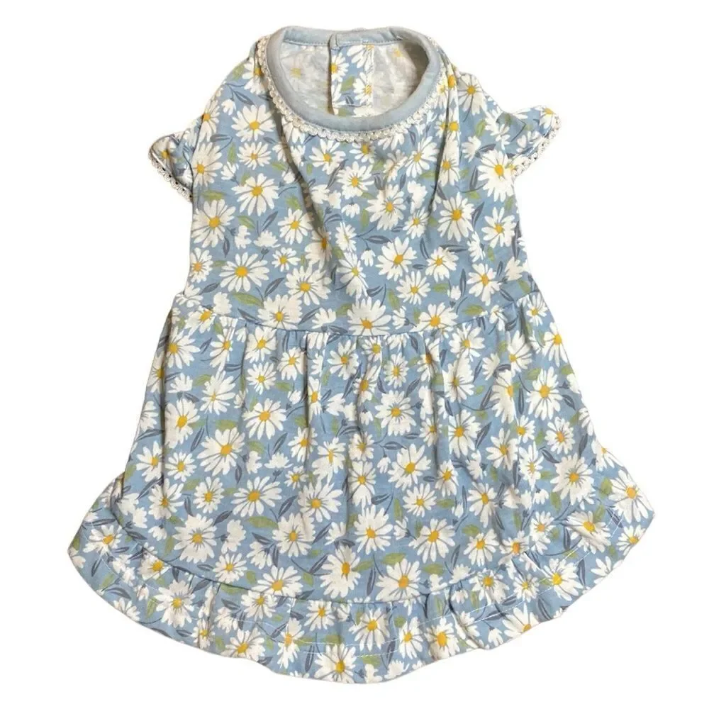 Cottagecore Floral Prairie Dog Dress
